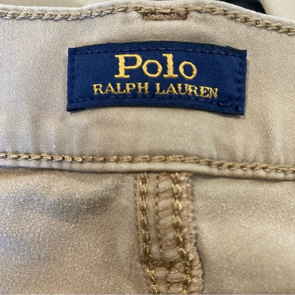 Vintage Polo Ralph Lauren Tompkins Skinny Jean tan - Picture 6 of 7